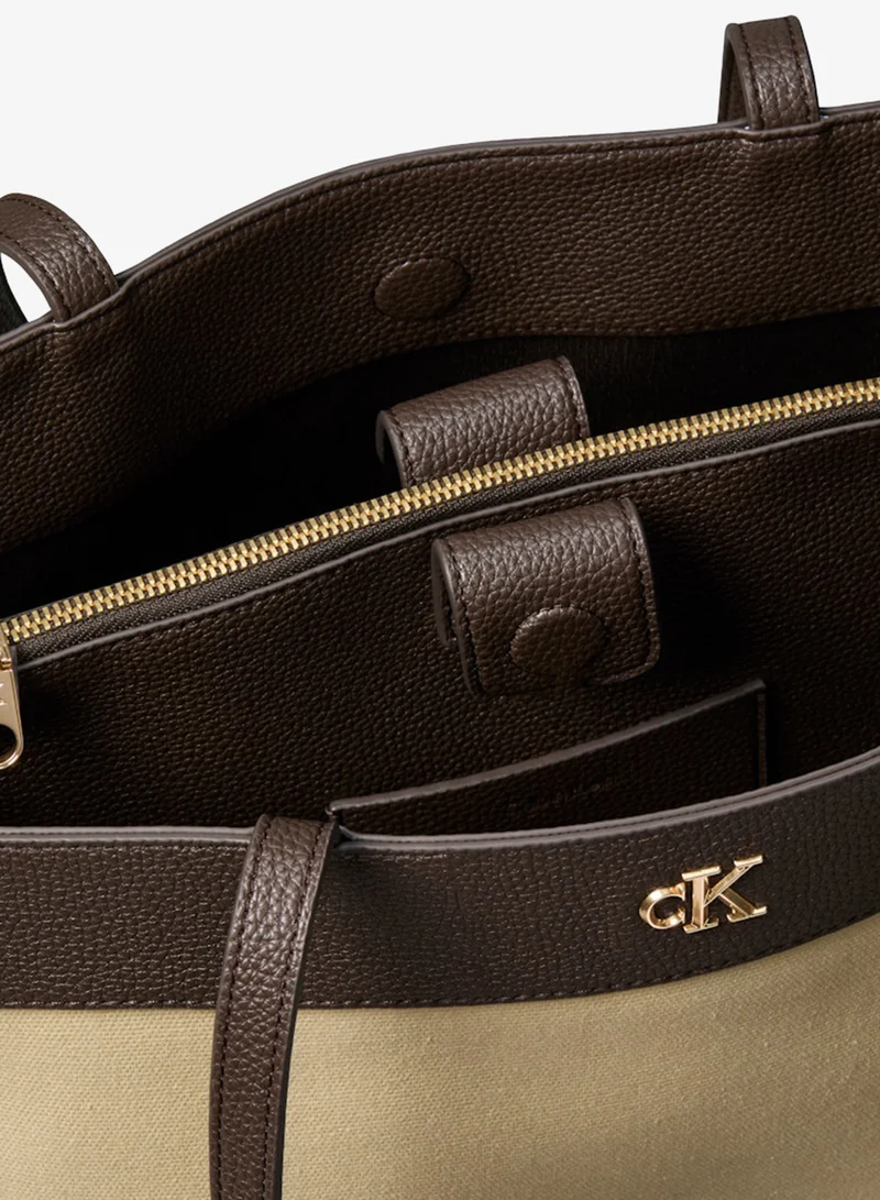 CALVIN KLEIN  Cotton Canvas Tote Bag for Women | Best Price UAE
